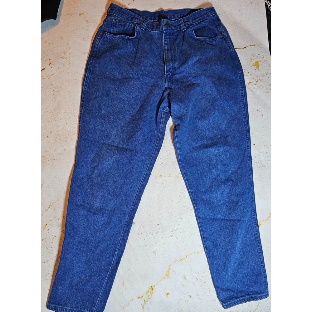 Chic High Rise Tapered Jeans – Size 16 Average – Made in USA – EUC
